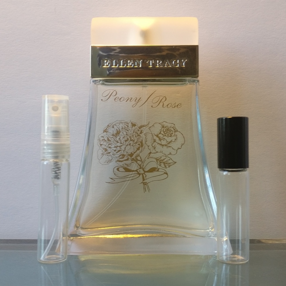 🌼👸Ellen Tracy Peony Rose 5mL EDP Sample Vial🌹💖